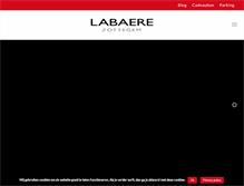 Tablet Screenshot of labaere.be